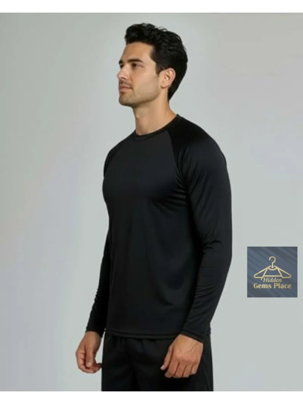 4 Pack Men's Long Sleeve UPF 50 Rash Guard Swim Shirts Quick Dry Stretch